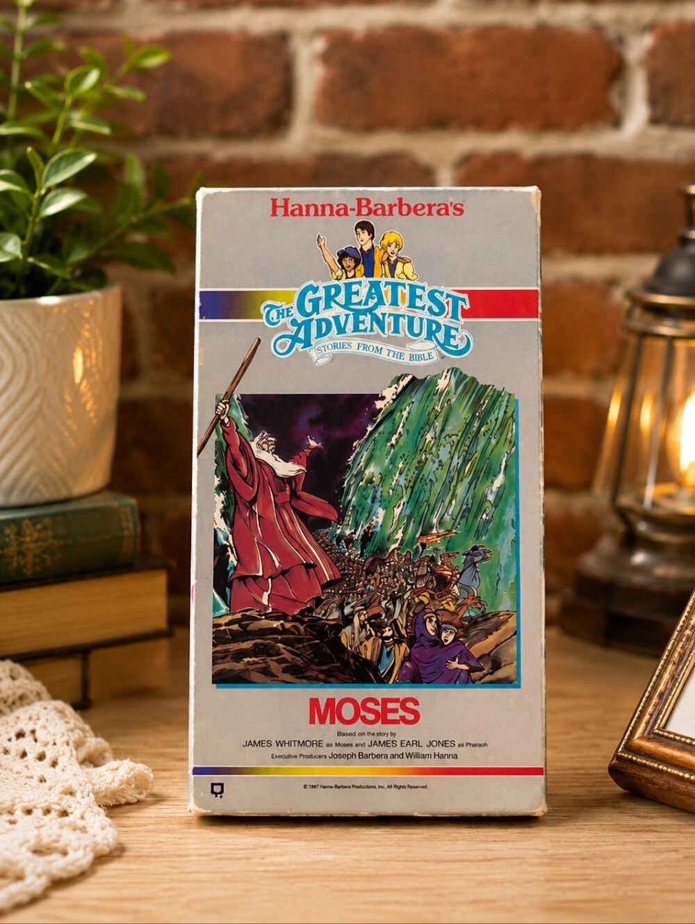 Hanna-Barbera The Greatest Adventure Moses VHS - Red, Blue, Green